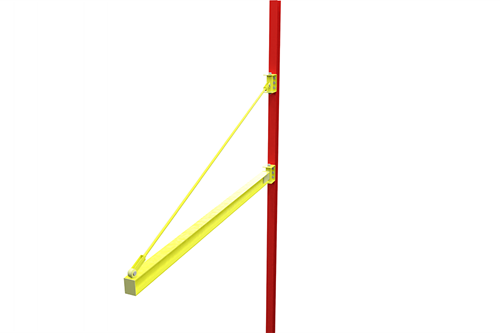  Used Overbrace Tie-Rod Style Jib Cranes For Sale